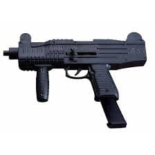 GUNMANSA BLANK GUN Ekol UZI Black Blank/Pepper Gun (Full-Semi Auto/26+1/9mm PAK/SMG) SPECIAL - GSA