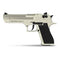 GUNMANSA BLANK GUN Retay Desert Eagle Mat Chrome Blank/Pepper Gun (Semi Auto|17+1|9mm PAK)