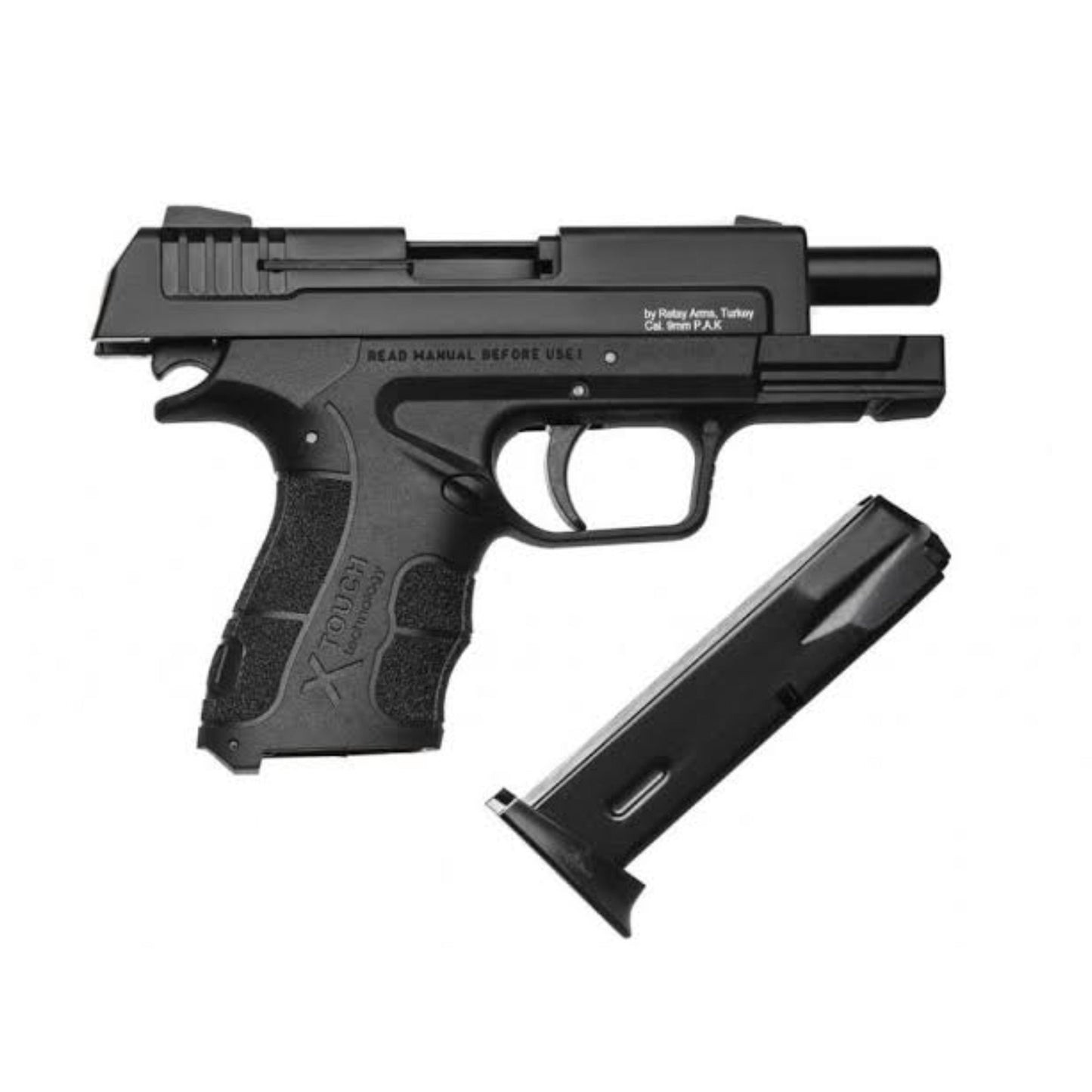 GUNMANSA BLANK GUN Retay X1 Black Blank/Pepper Gun (Semi Auto/14+1/9mm PAK)