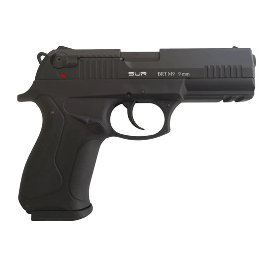 GUNMANSA BLANK GUN SUR Ansar BRT M9 Black Blank/Pepper Gun (Semi Auto/14+1/9mm PAK)