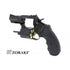 GUNMANSA BLANK GUN Zoraki R1 Black 2.5" Blank/Pepper Gun (Semi Auto|6 Rounds|9mm PAK|Revolver)