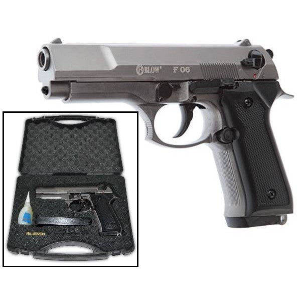 GUNMANSA Blow F06 Fumed Blank/Pepper Gun (Semi Auto|15+1|9mm PAK)