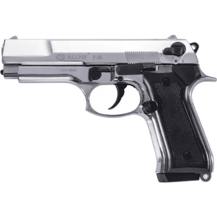 GUNMANSA BLOW F06 MAT CHROME BLANK/PEPPER GUN