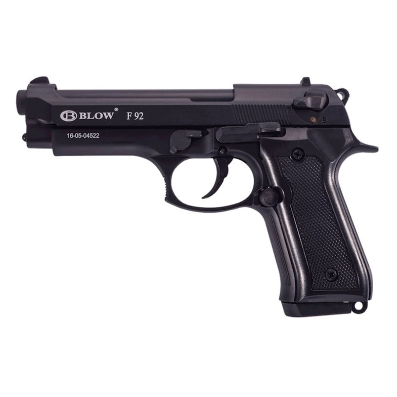 GUNMANSA Blow F92 Black Blank/Pepper Gun (Semi Auto/15+1/9mm PAK)