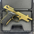 GUNMANSA Blow F92 Gold Blank/Pepper Gun (Semi Auto|15+1|9mm PAK)