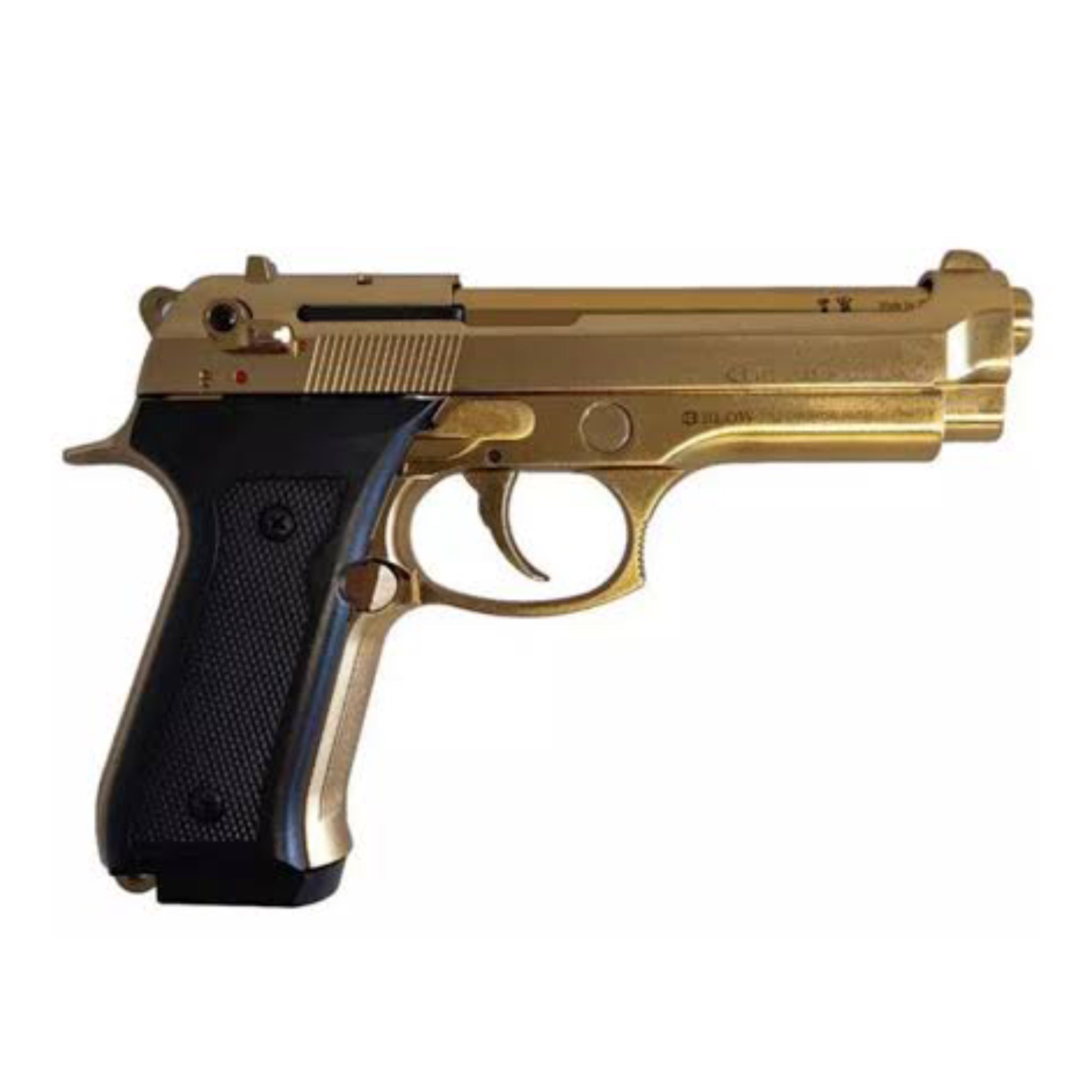 GUNMANSA Blow F92 Gold Blank/Pepper Gun (Semi Auto|15+1|9mm PAK)