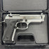 GUNMANSA Blow F92 Mat Chrome|Shiny Chrome Blank/Pepper Gun (Semi Auto|15+1|9mm PAK)