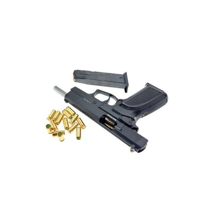 GUNMANSA Blow Magnum Black Blank/Pepper Gun (Semi Auto|15+1|9mm PAK)