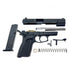 GUNMANSA Blow Magnum Black Blank/Pepper Gun (Semi Auto|15+1|9mm PAK)