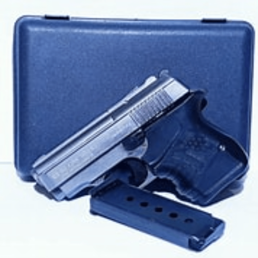 GUNMANSA Blow Mini 9 Chrome Blank/Pepper Gun (Semi Auto|5+1|9mm PAK)