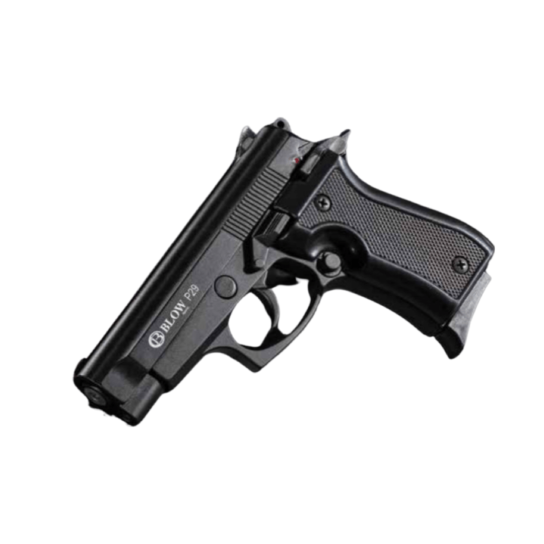 GUNMANSA Blow P29 Black Blank/Pepper Gun (Semi Auto|7+1|9mm PAK)