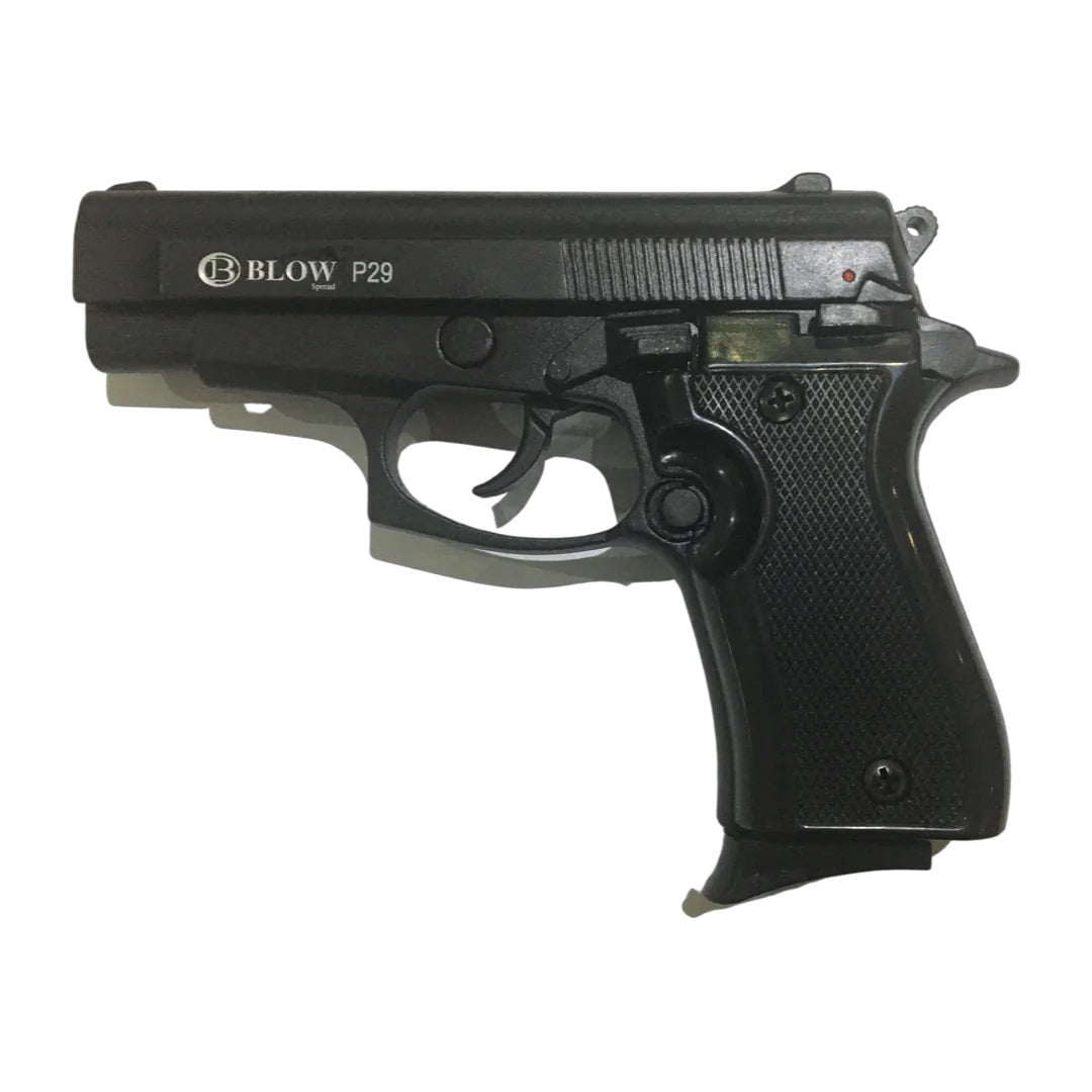 GUNMANSA Blow P29 Black Blank/Pepper Gun (Semi Auto|7+1|9mm PAK)