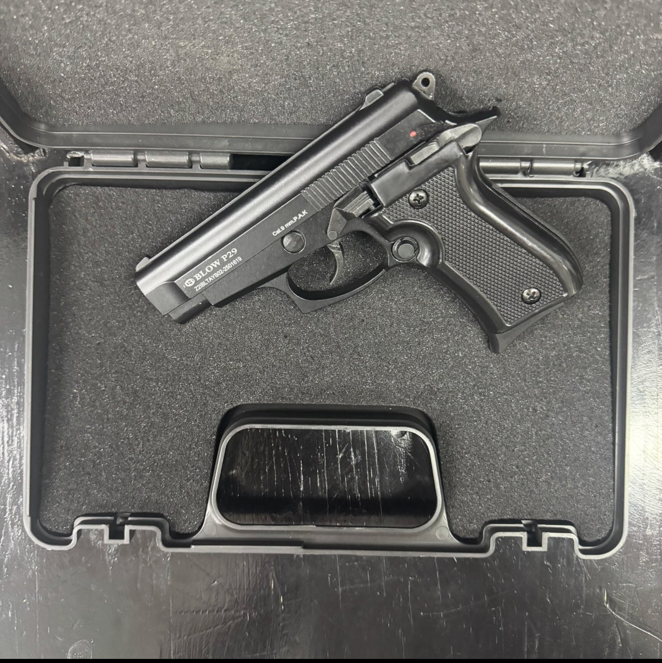 GUNMANSA Blow P29 Black Blank/Pepper Gun (Semi Auto|7+1|9mm PAK)