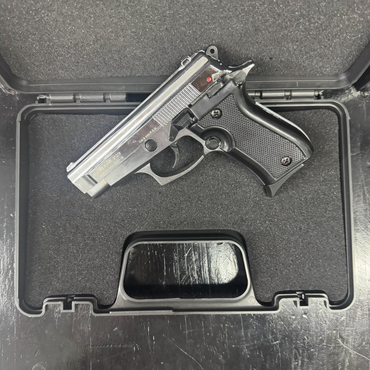 GUNMANSA Blow P29 Shiny Blank/Pepper Gun (Semi Auto|7+1|9mm PAK)