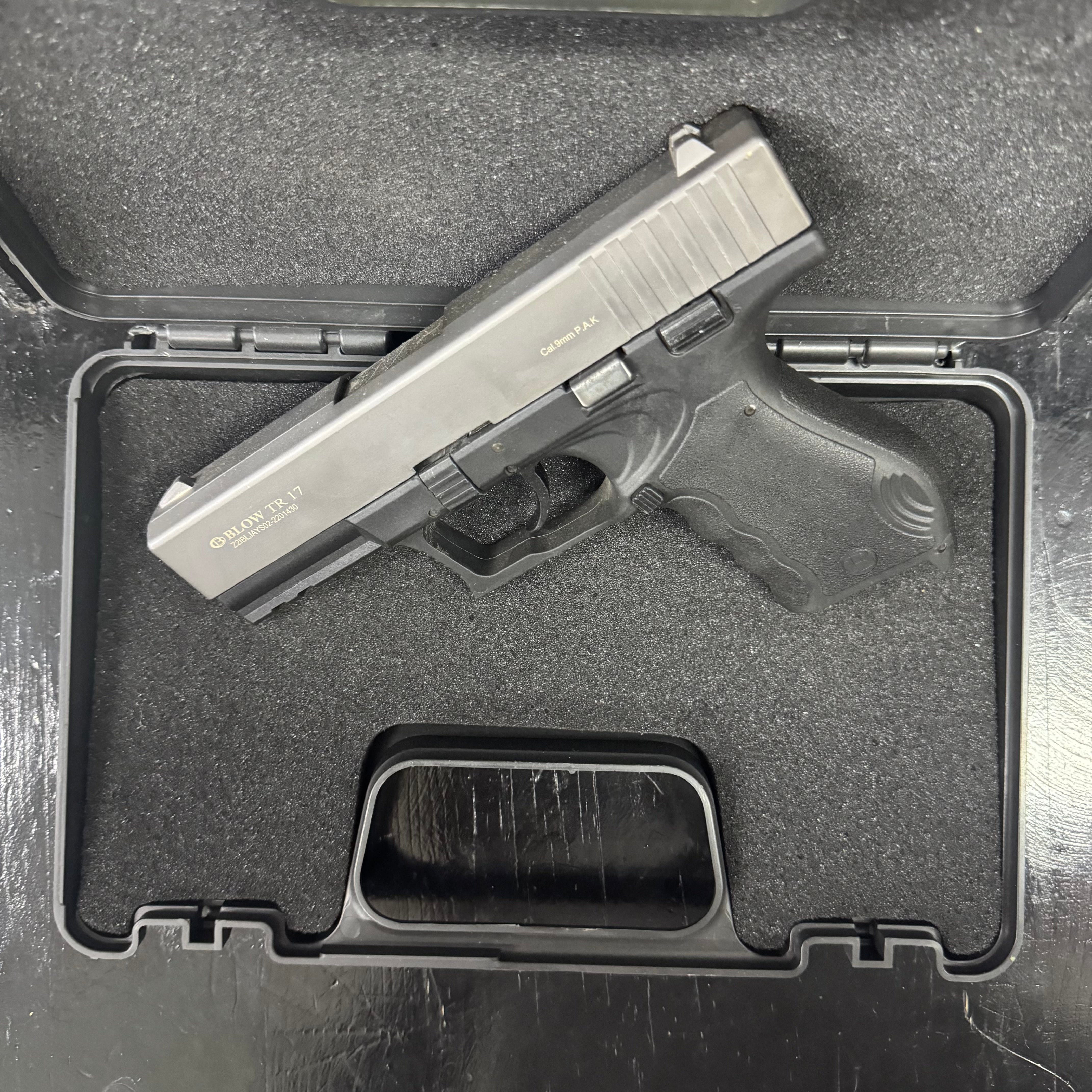 GUNMANSA Blow TR17 Fumed Blank/Pepper Gun (Semi Auto|17+1|9mm PAK)