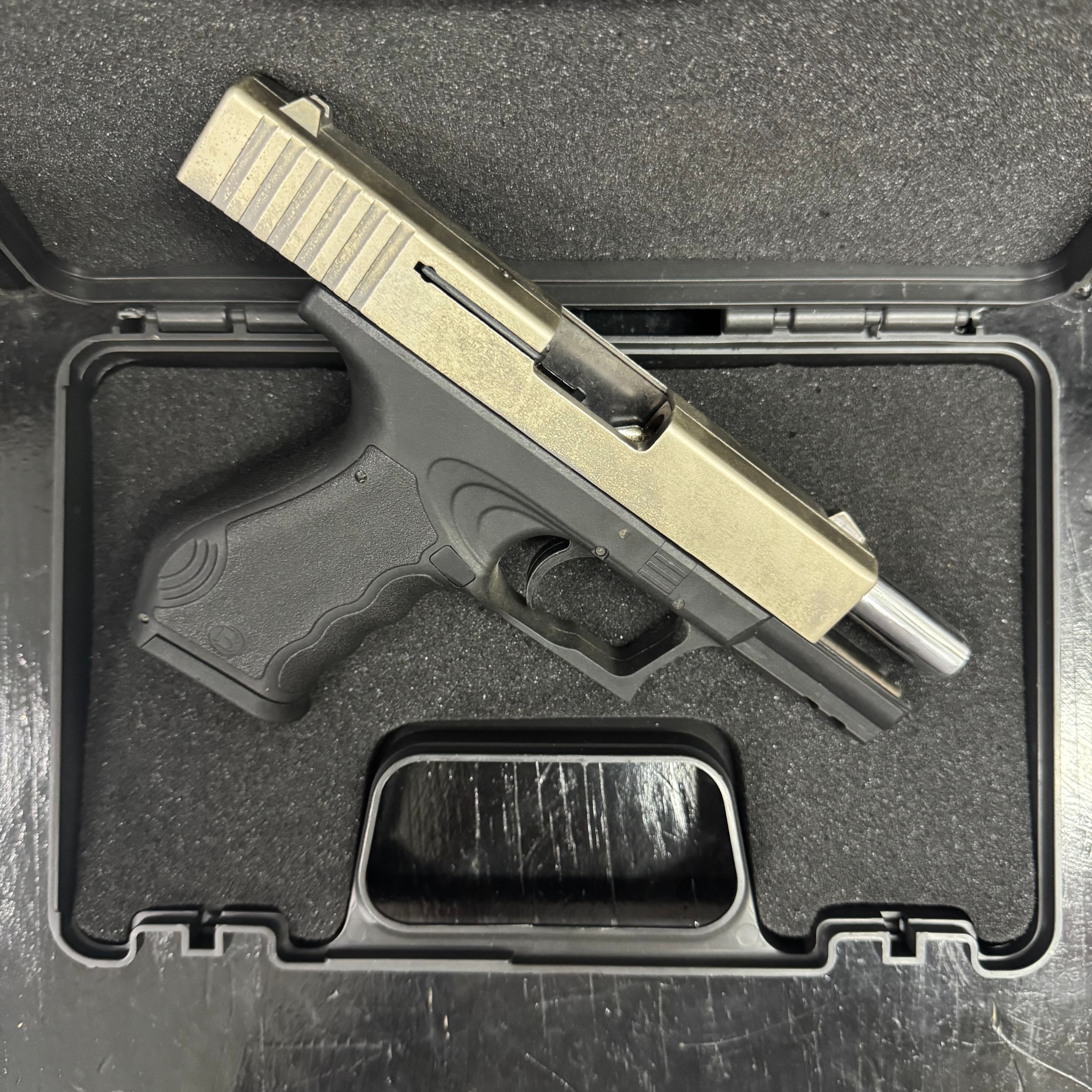 GUNMANSA Blow TR17 Satina Blank/Pepper Gun (Semi Auto|17+1|9mm PAK)