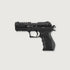 GUNMANSA Blow TR92 Black Blank/Pepper Gun (Semi Auto|15+1|9mm PAK)