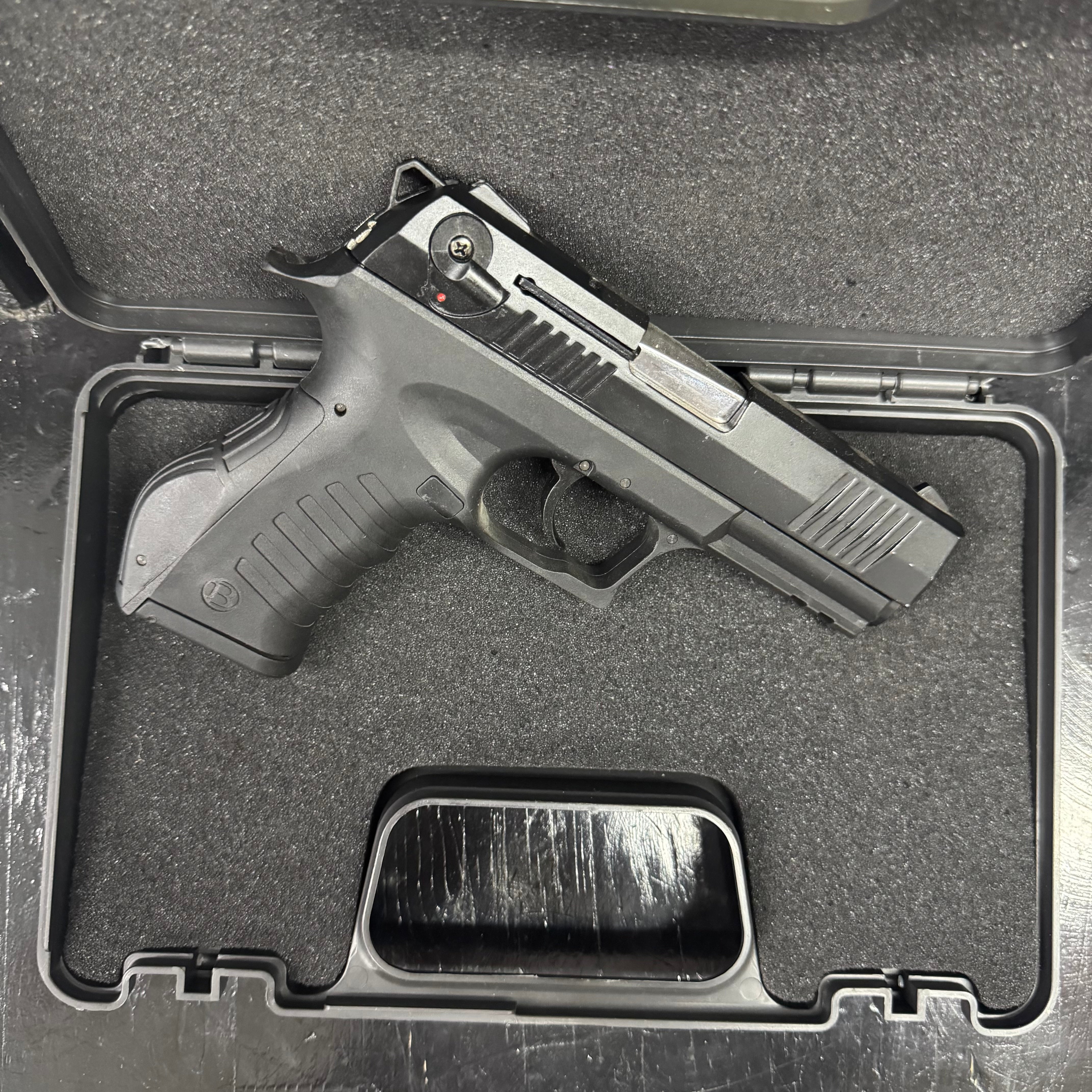 GUNMANSA Blow TR92 Black Blank/Pepper Gun (Semi Auto|15+1|9mm PAK)