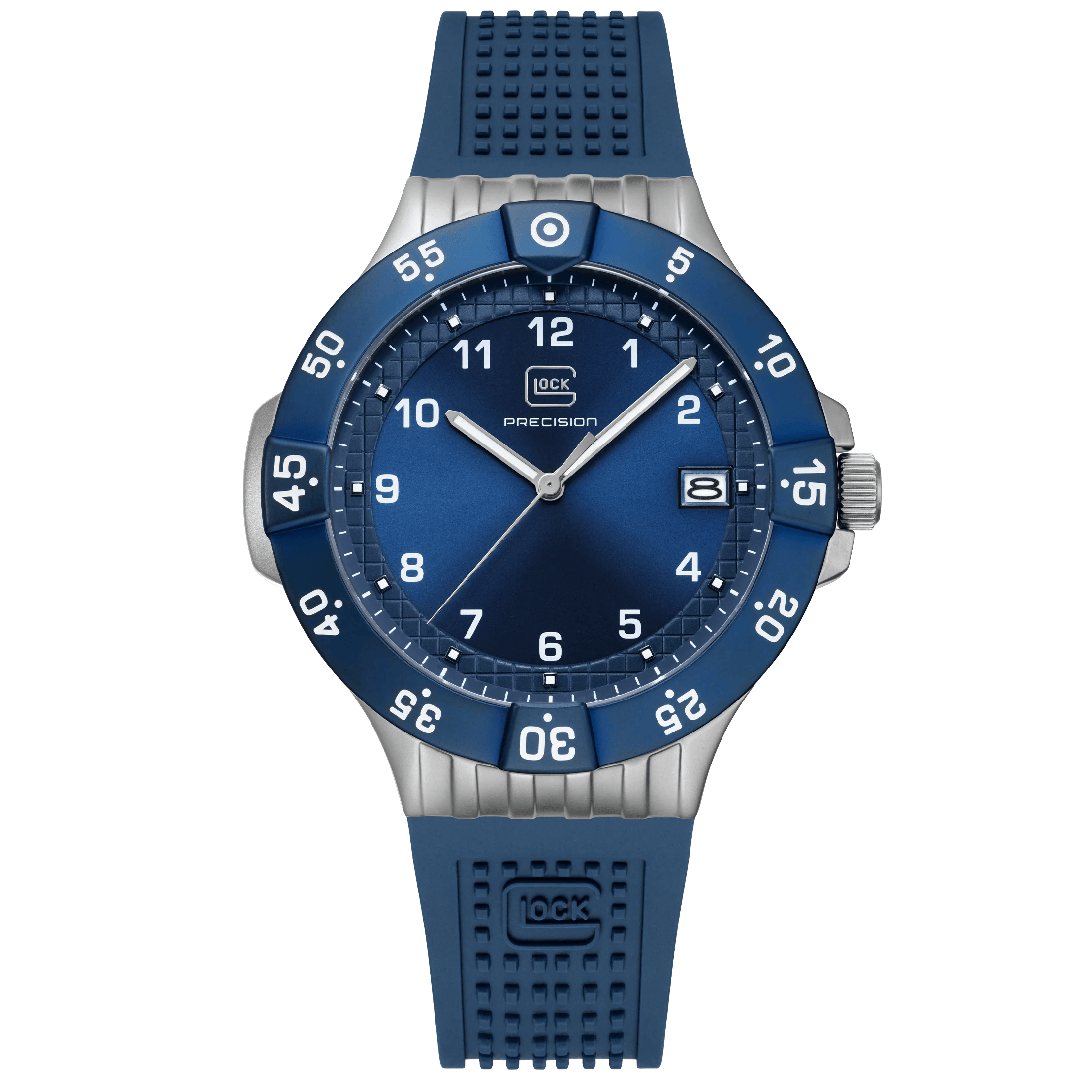 GUNMANSA Blue Silicone Glock Watch – GW-15-5-22
