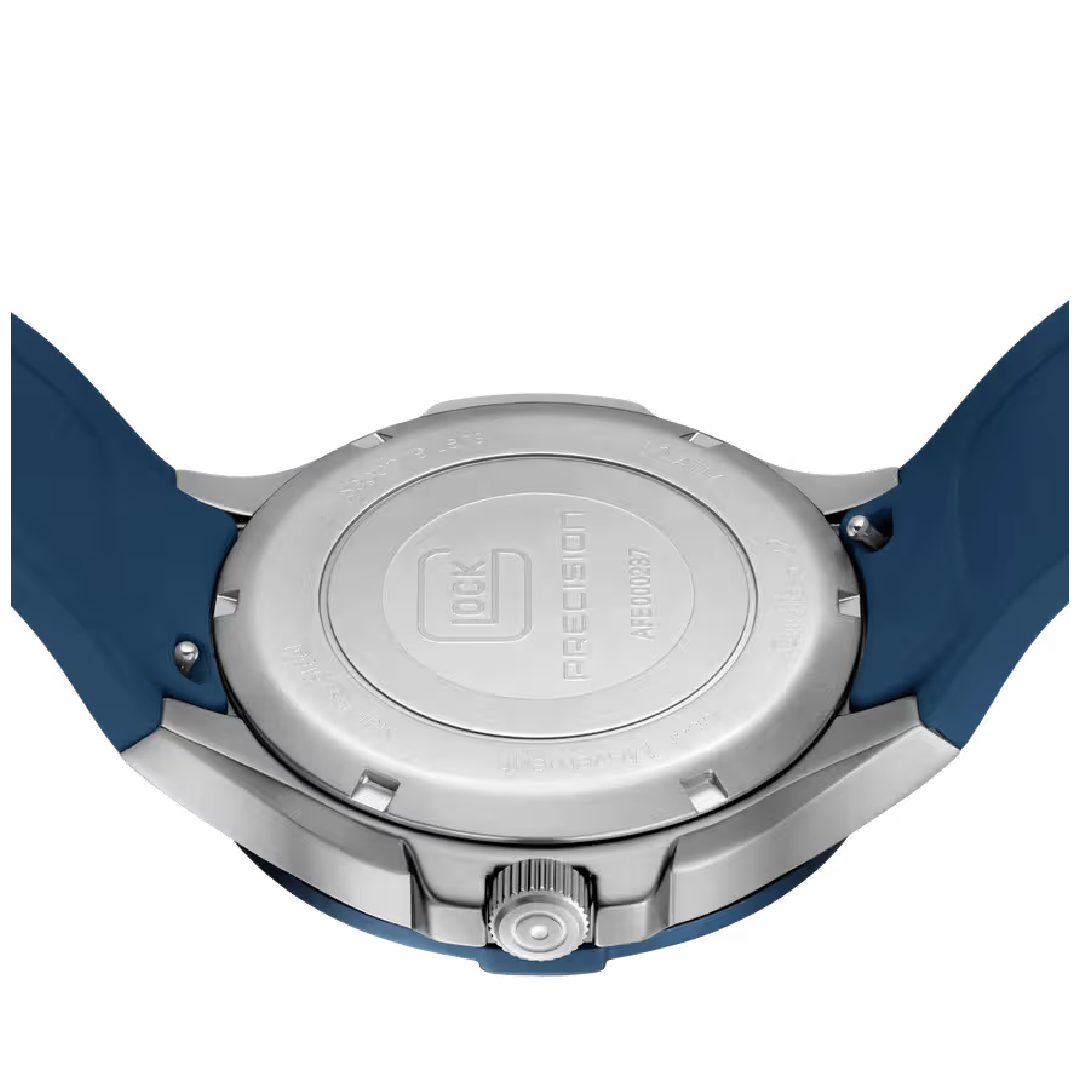 GUNMANSA Blue Silicone Glock Watch - GW-15-5-22