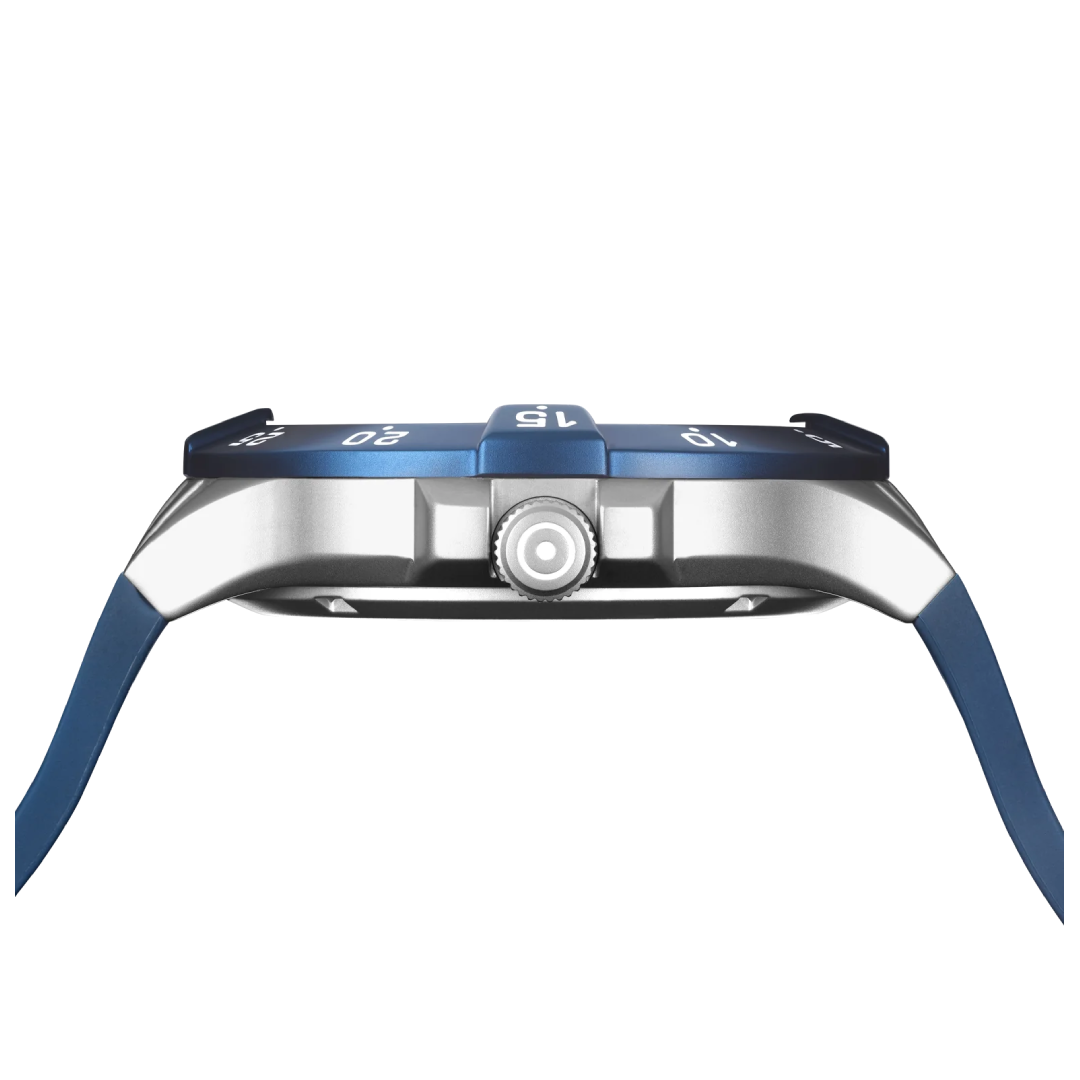 GUNMANSA Blue Silicone Glock Watch - GW-15-5-22