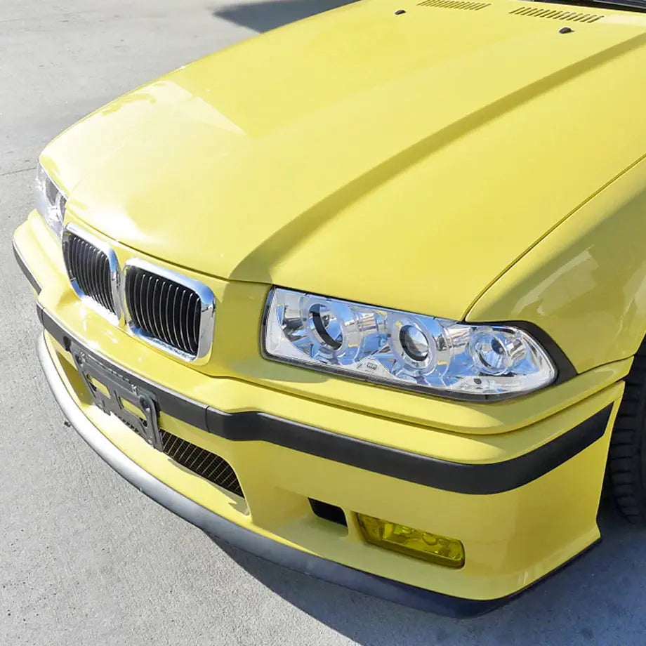 GUNMANSA BM E36 3-Series (93-98) Chrome Angel Eye Projector Headlights - 4Dr