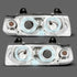 GUNMANSA BM E36 3-Series (93-98) Chrome Angel Eye Projector Headlights - 4Dr
