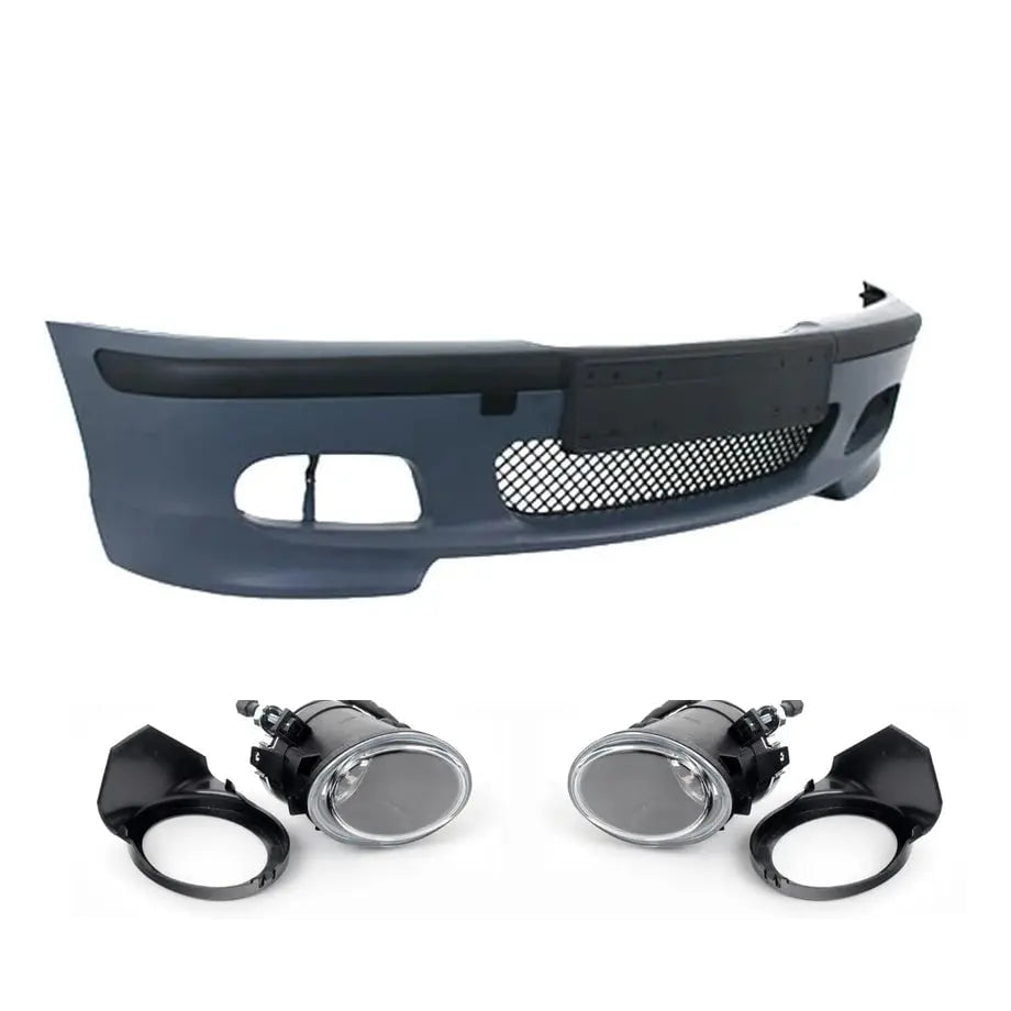 GUNMANSA BM E46 M-Tech Plastic Front Bumper With Fogs (4-Door)