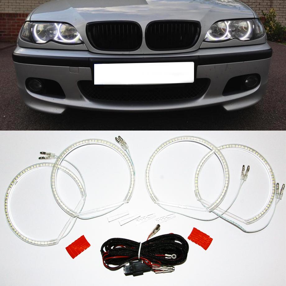 GUNMANSA BM E46 SMD LED Non Projector Angel Eye Rings