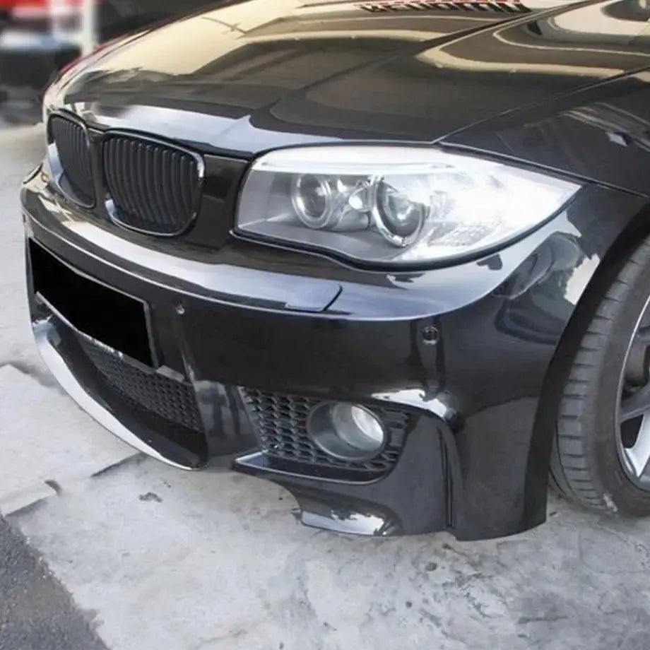 GUNMANSA BM E82 / E87 (1-Series) - 1M Style Plastic Front Bumper Upgrade