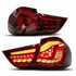 GUNMANSA BM E90 3-Series (09-12) OLED CS Style Smoked Red Taillights