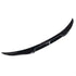 GUNMANSA BM E90 M4 Style Gloss Black Plastic Boot Spoiler