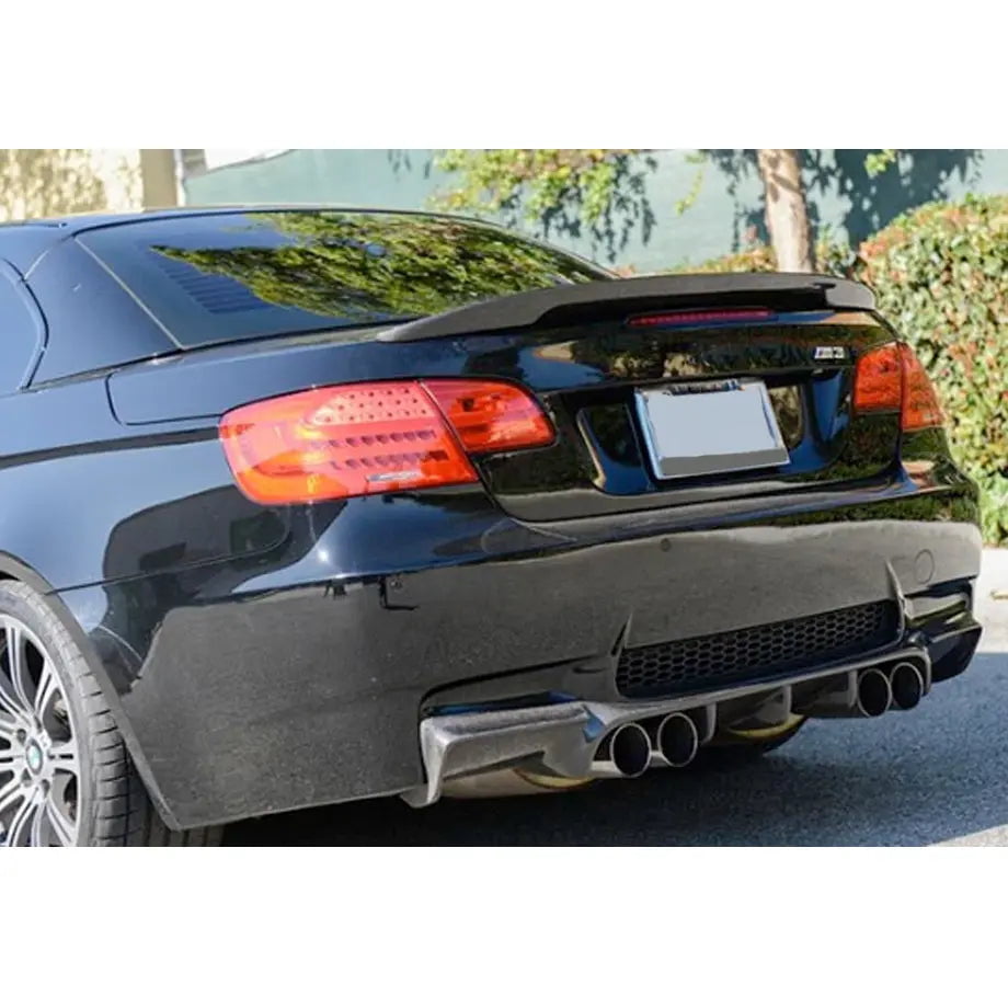 GUNMANSA BM E93 Convertible Performance Style Gloss Black Boot Spoiler