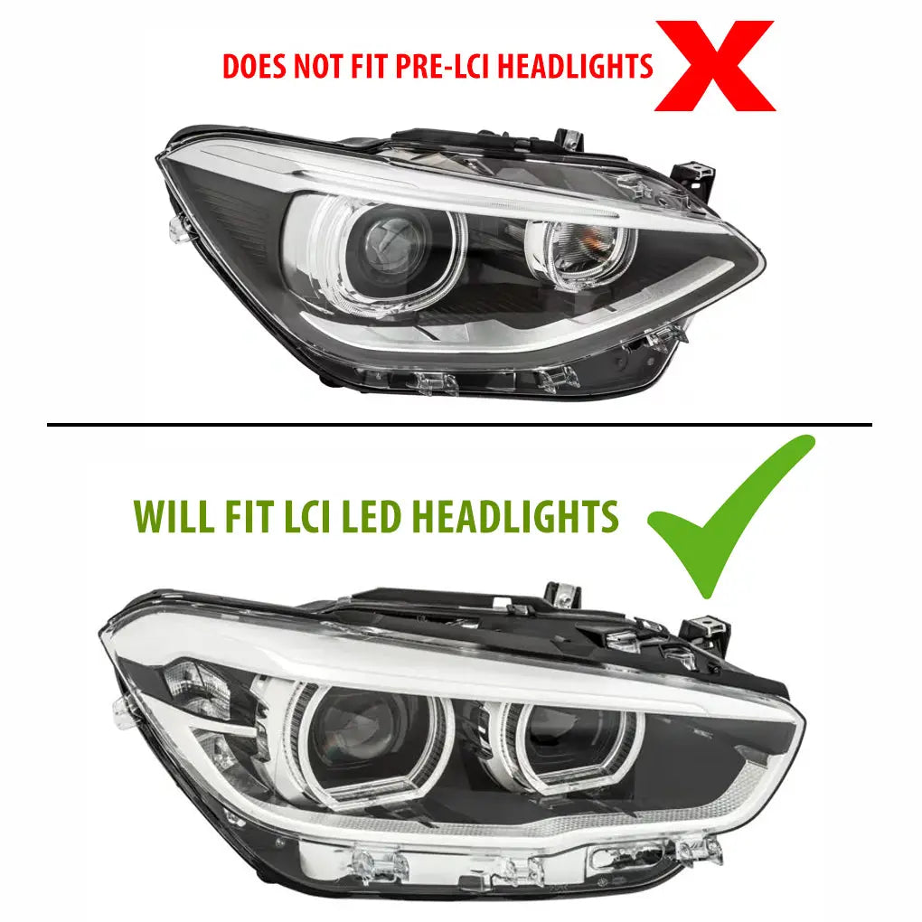 GUNMANSA BM F20 LCI (15-19) Lemon Yellow DRL LED Headlight Modules