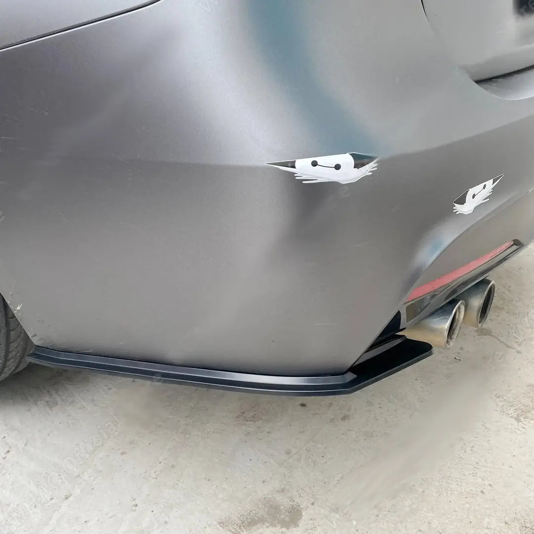 GUNMANSA BM F30 3-Series Gloss Black Rear Bumper Splitters