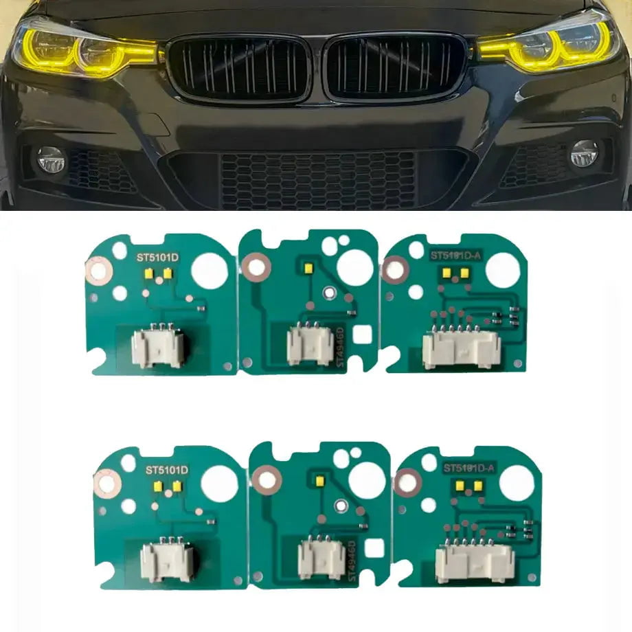 GUNMANSA BM F30 LCI (16-18) Lemon Yellow DRL LED Headlight Modules