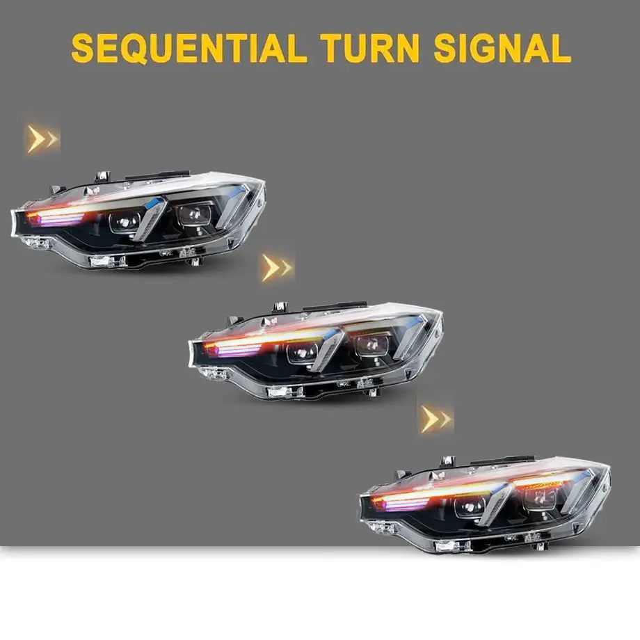 GUNMANSA BM F30 LED Projector Xenon Upgrade Headlight - G20 Style