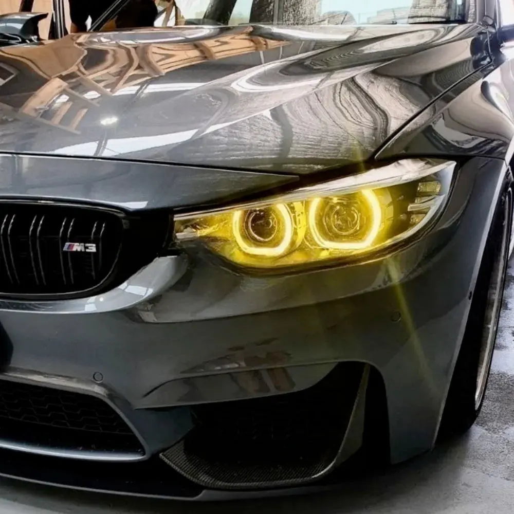 GUNMANSA BM F80 M3 / F82 M4 (18-20) Lemon Yellow DRL LED Headlight Modules - Non Adaptive