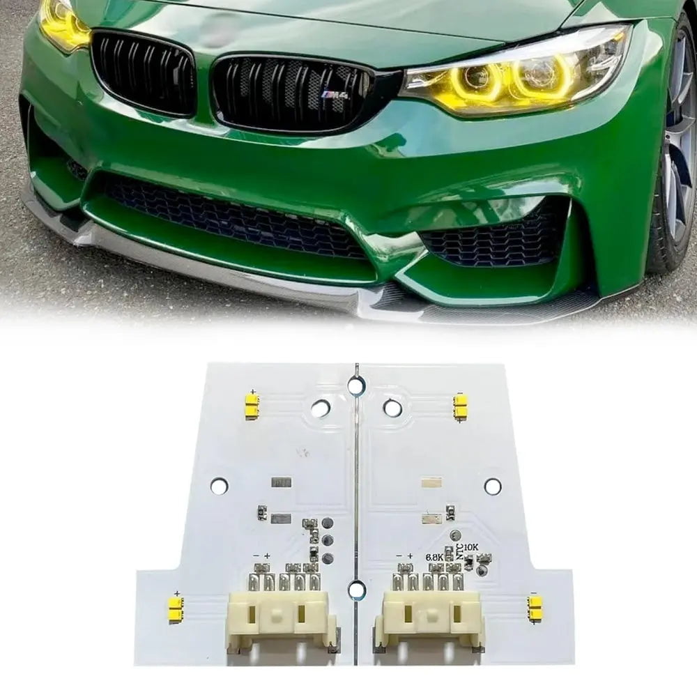 GUNMANSA BM F80 M3 / F82 M4 (18-20) Lemon Yellow DRL LED Headlight Modules - Non Adaptive