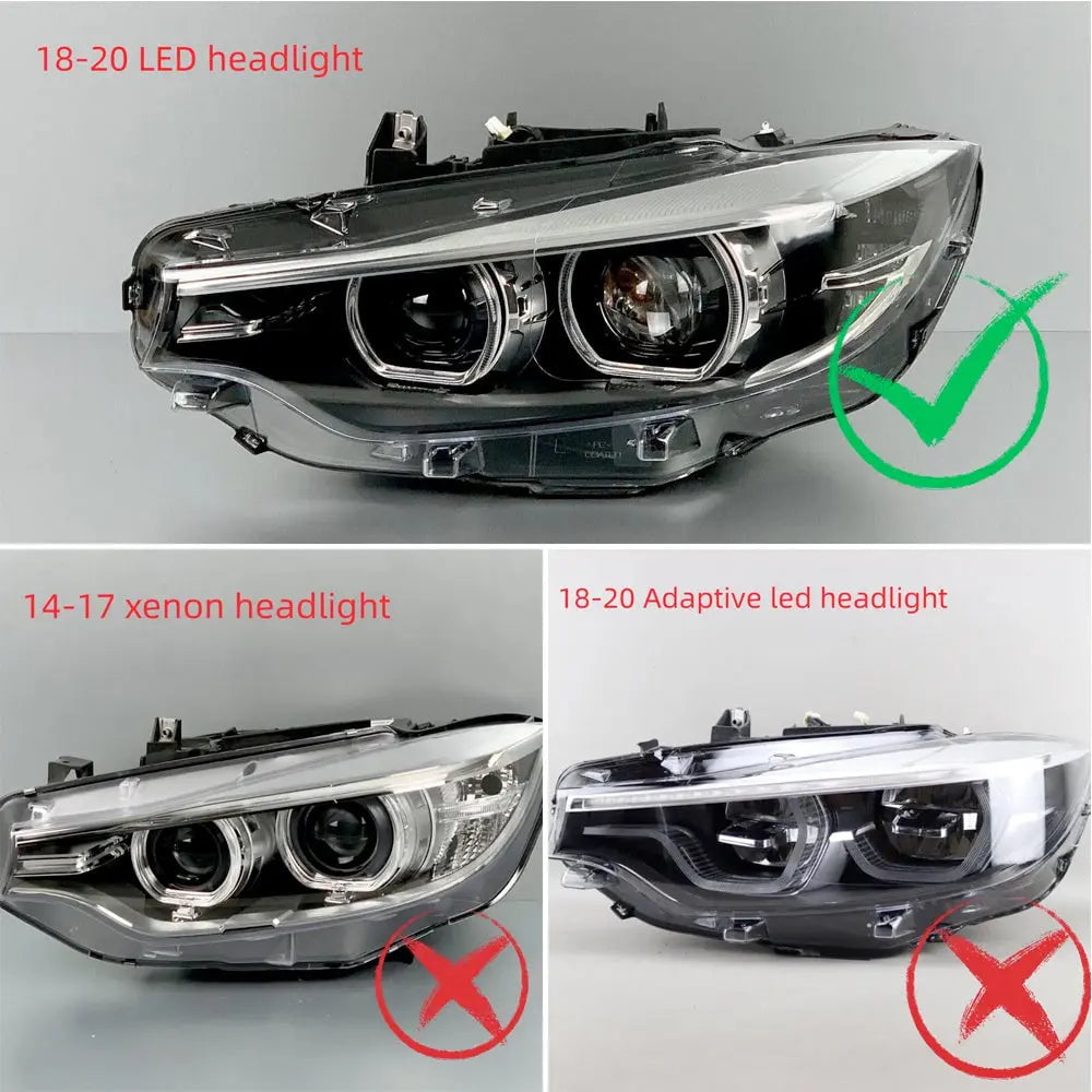 GUNMANSA BM F80 M3 / F82 M4 (18-20) Lemon Yellow DRL LED Headlight Modules - Non Adaptive