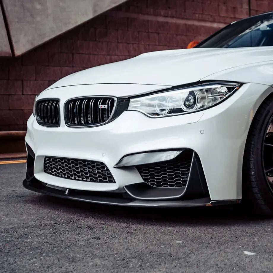 GUNMANSA BM F80 M3 / F82 M4 Performance Style Gloss Black 6-Piece Front Spoiler