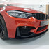 GUNMANSA BM F80 M3 / F82 M4 Performance Style Gloss Black 6-Piece Front Spoiler