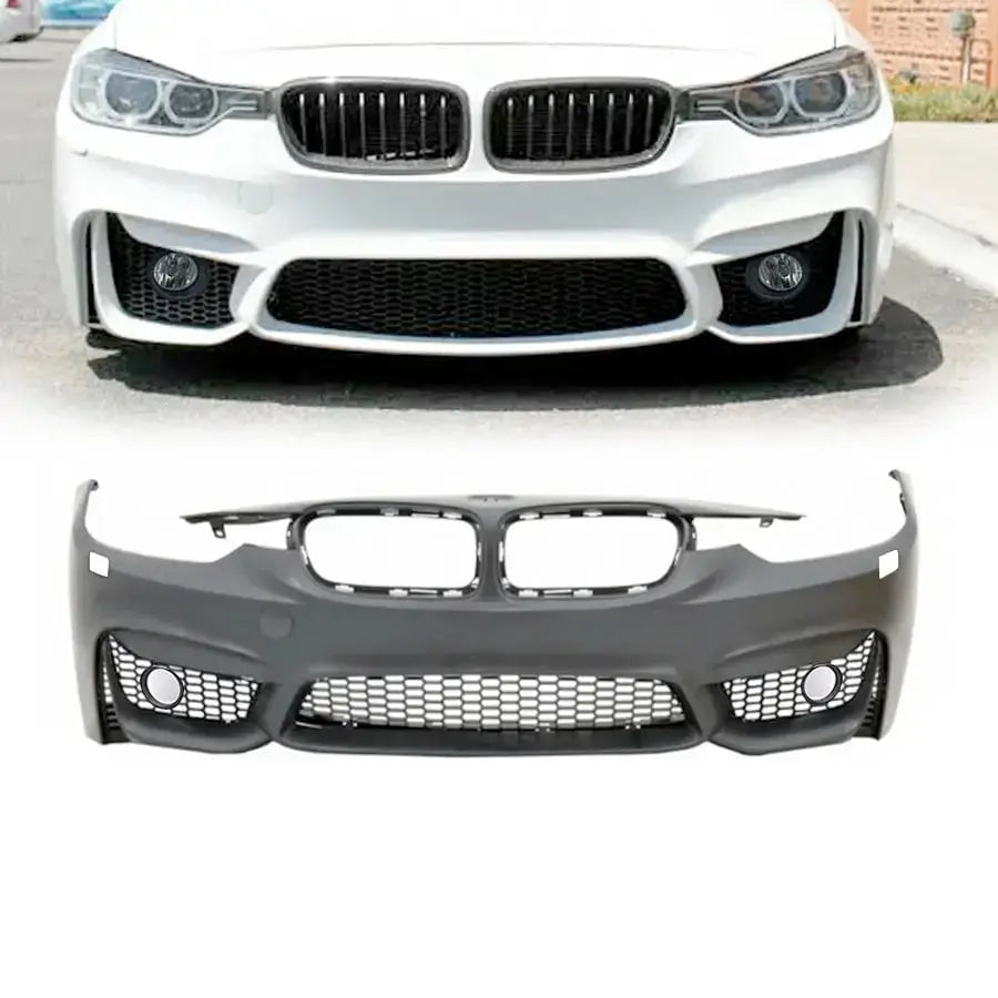 GUNMANSA BM F80 M3 Style Front Bumper - To Fit BM F30 3-Series