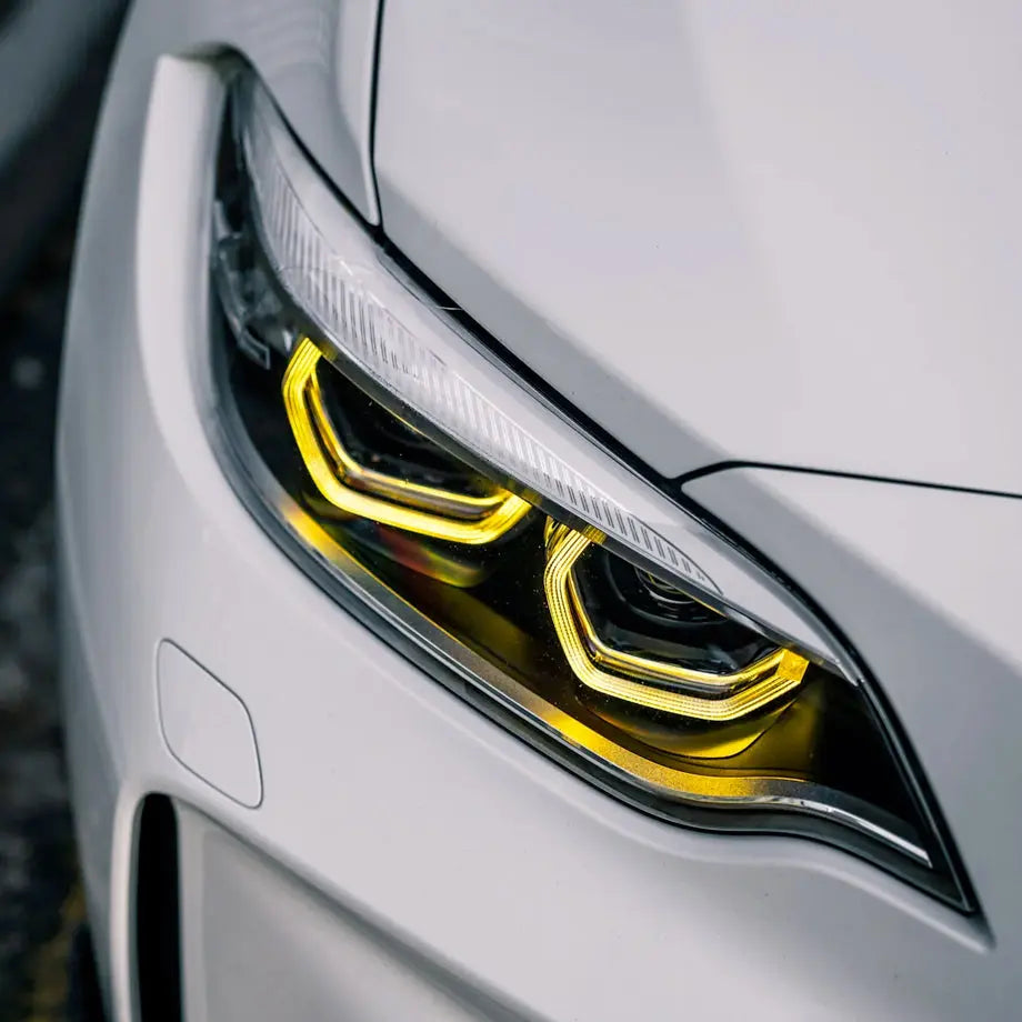 GUNMANSA BM F87 M2 LCI (18-21) Lemon Yellow DRL LED Headlight Modules