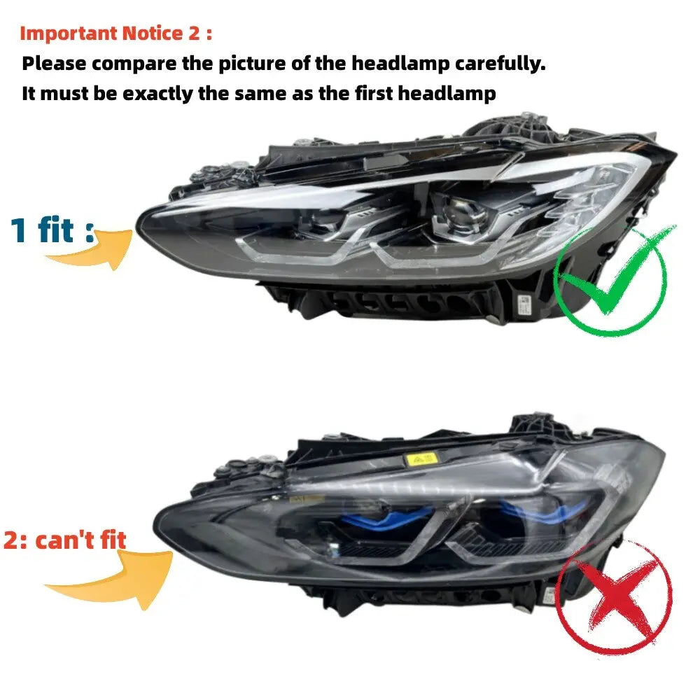 GUNMANSA BM G-Series Non Laser Lemon Yellow DRL LED Headlight Modules