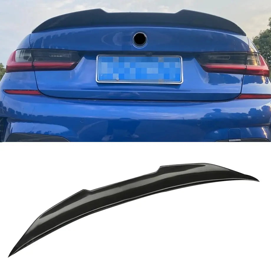 GUNMANSA BM G20 3-Series PSM Style Gloss Black Plastic Boot Spoiler