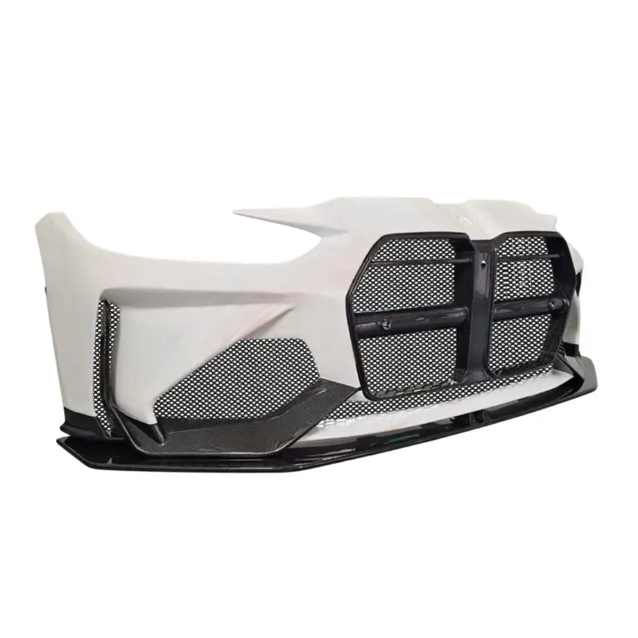 GUNMANSA BM G80 / G82 (M3/M4) Adro Style Upgrade Front Bumper Upgrade With Carbon Fibre Grille & Lip