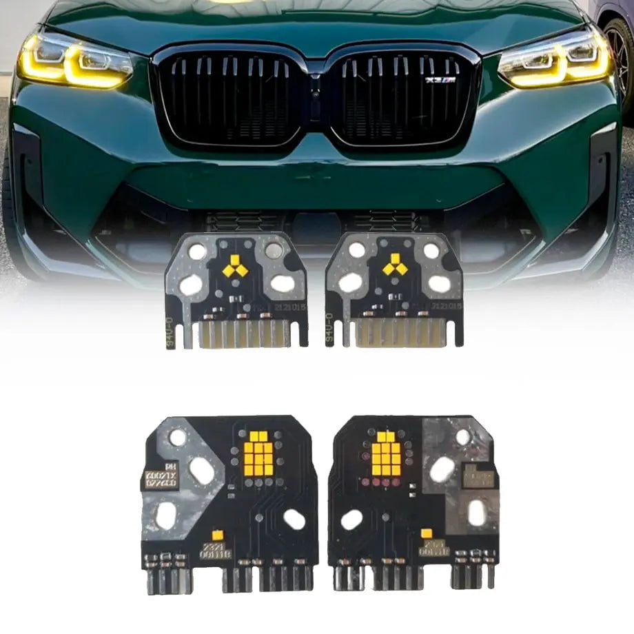 GUNMANSA BM X-Series LCI (22-On) Lemon Yellow DRL LED Headlight Modules