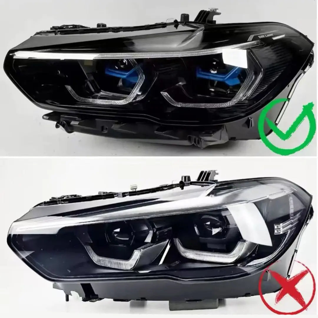 GUNMANSA BM X-Series X5 G05 / X5M / X6 G06 / X6M Laser Lemon Yellow DRL LED Headlight Modules (19-22)