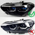 GUNMANSA BM X-Series X5 G05 / X5M / X6 G06 / X6M Laser Lemon Yellow DRL LED Headlight Modules (19-22)